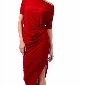 Asymmetrical party dress